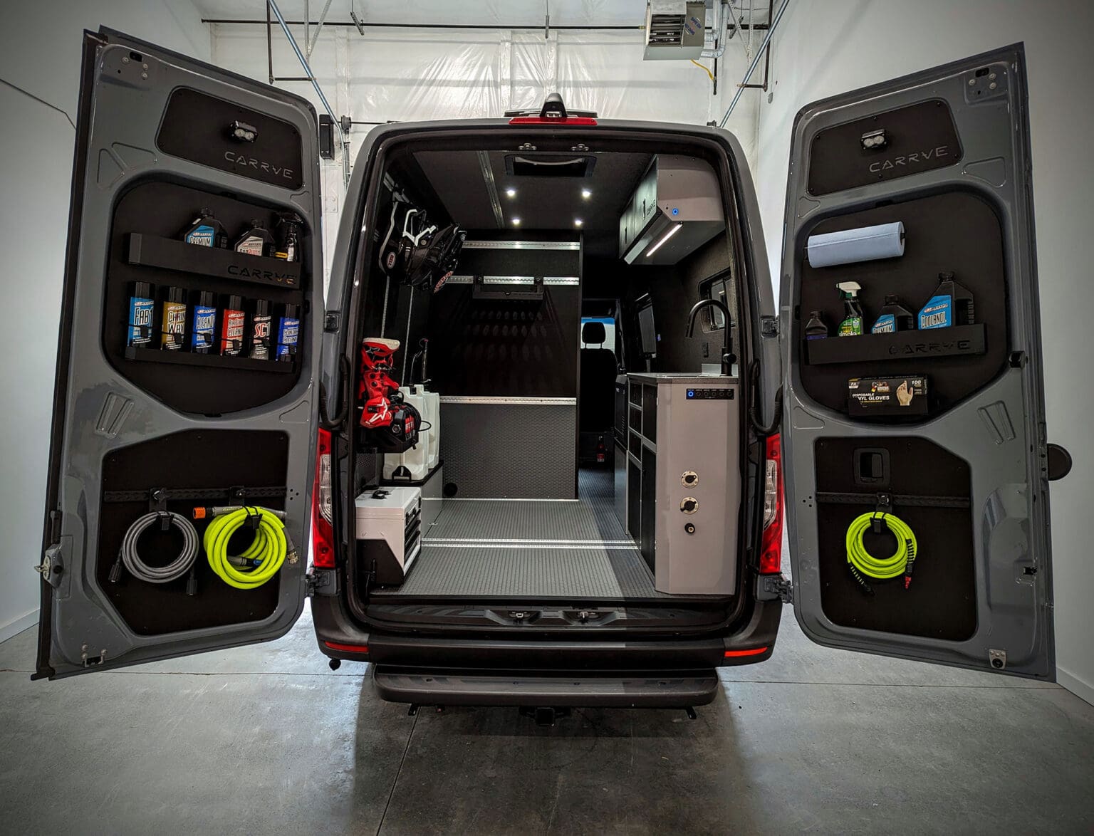 Mercedes Sprinter Rear Door Panels — Van Interior Upgrade