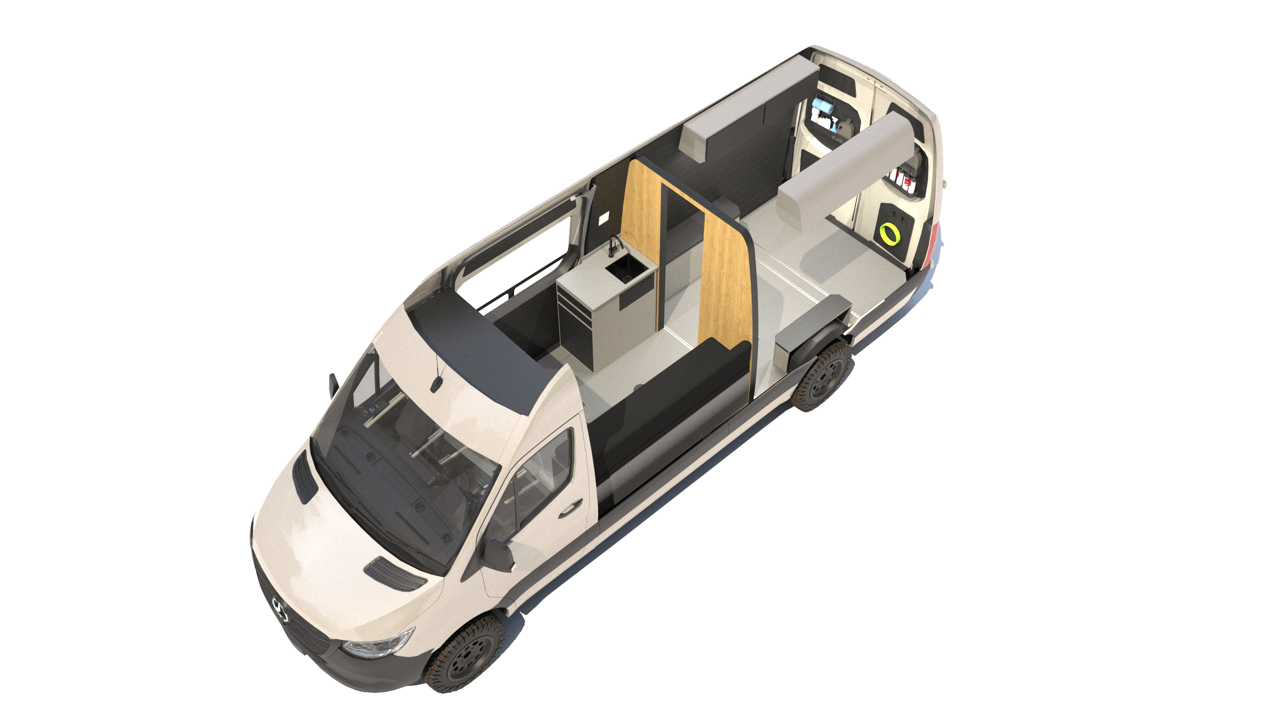 Carrve Co - GFR-X 170 Sprinter_Front - Kitchen (1)